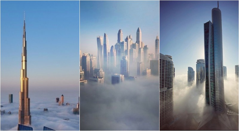 Dubai fog photos