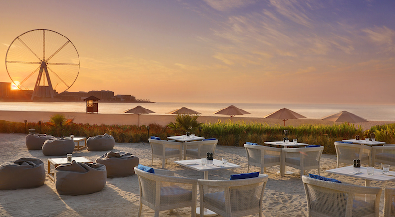 The Ritz-Carlton, Dubai, JBR - Palm Grill Sunset