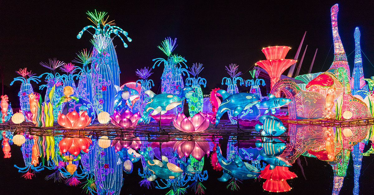 dubai garden glow