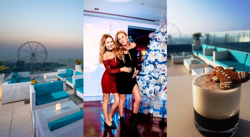 Christmas ladies night dubai santa baby pure sky lounge