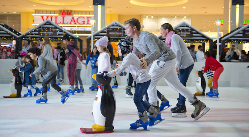 dubai ice rink festive season