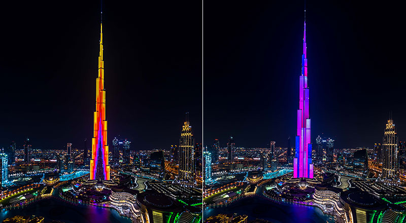 burj khalifa open call art