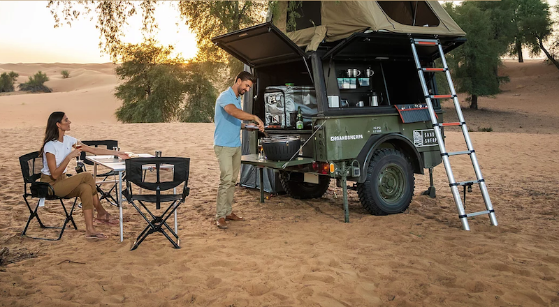 sand sherpa camping dubai desert conservation reserve