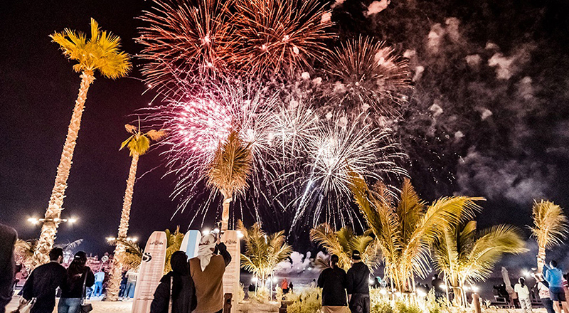 Fireworks in dubai