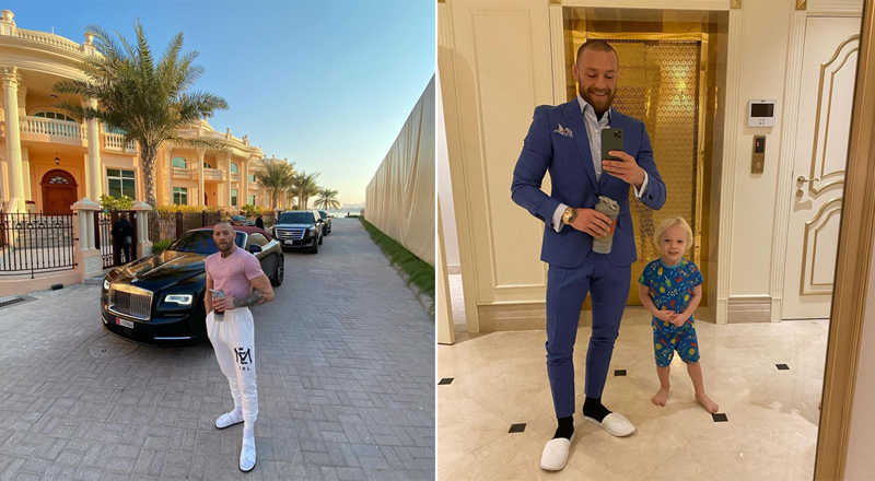 conor mcgregor dubai palm jumeirah