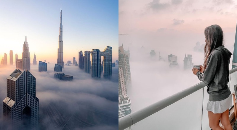 fog warning UAE