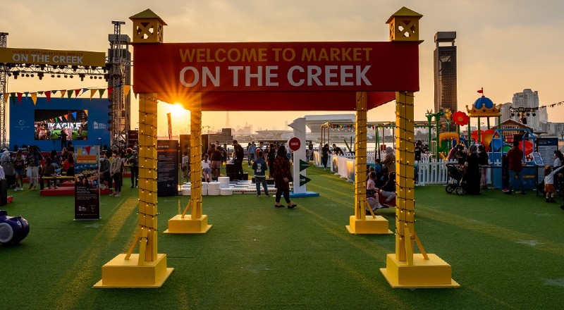 Market on the creek