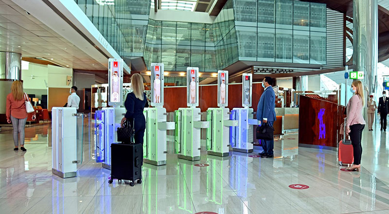 DXB airport smart gates