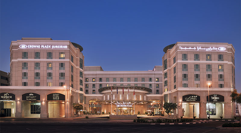 Crowne Plaza Dubai Jumeirah. 