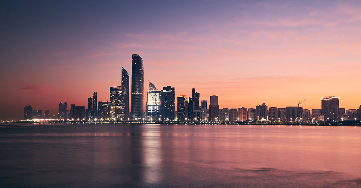 abu dhabi skyline