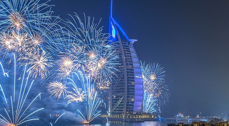 fireworks dubai