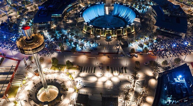 expo 2020 observation deck