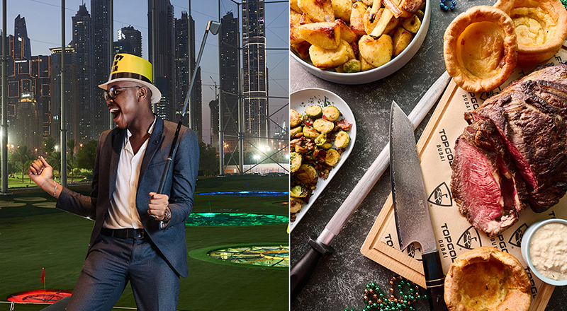 Topgolf dubai NYE