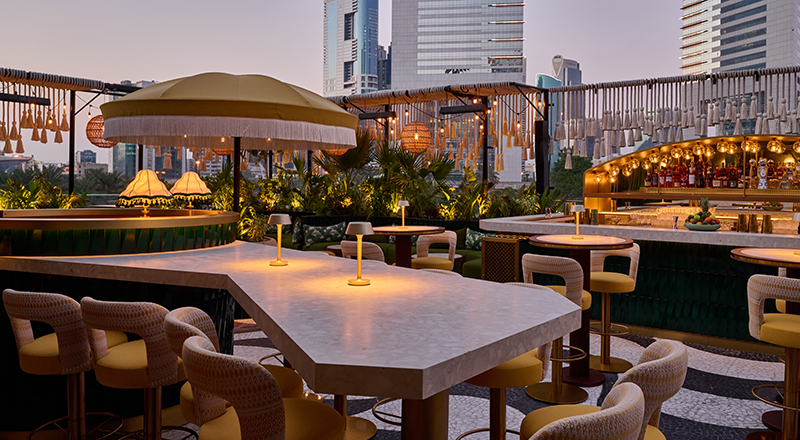 Amazonico DIFC Rooftop Terrace