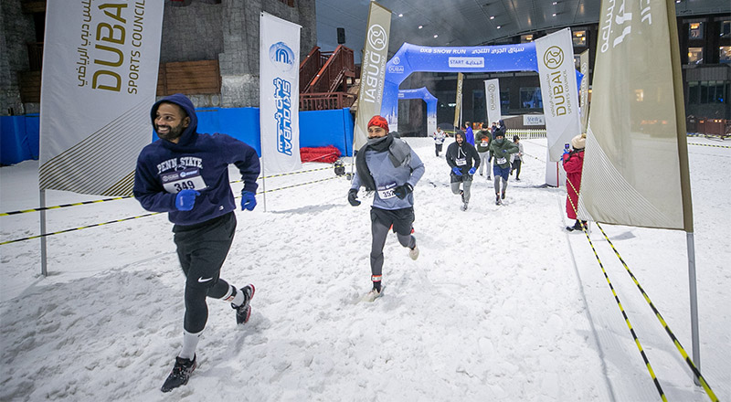 DXB Snow Run