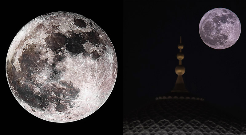 supermoon in uae