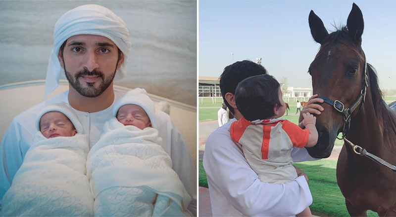 Sheikh Hamdan twins