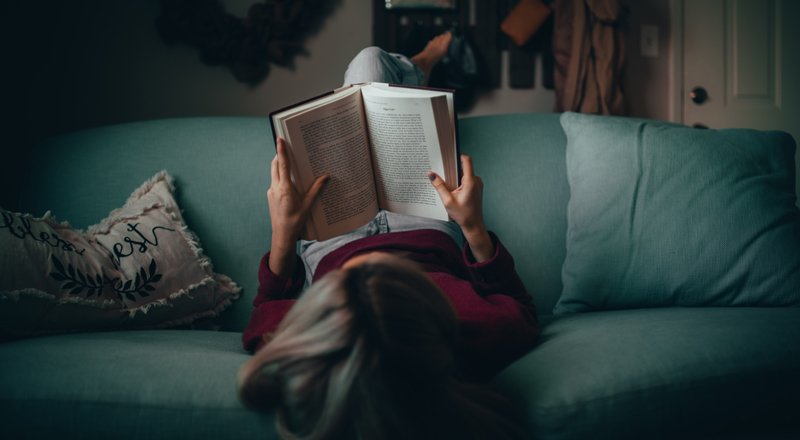 what's on the bookshelf