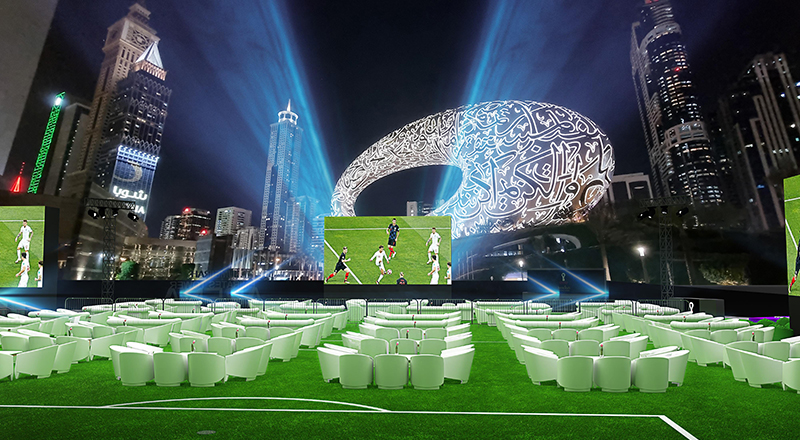 FIFA football fan zones dubai