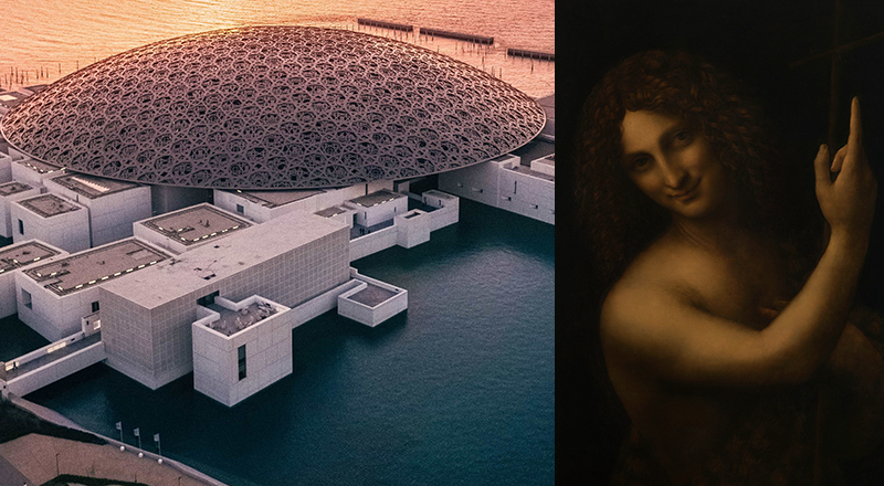 leonardo da vinci louvre abu dhabi