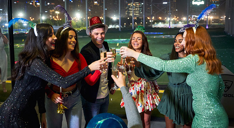 topgolf dubai NYE