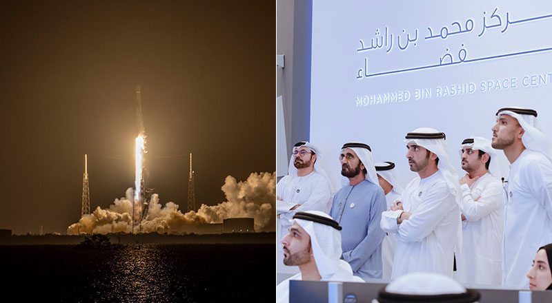 Royals at MBRSC Moon mission