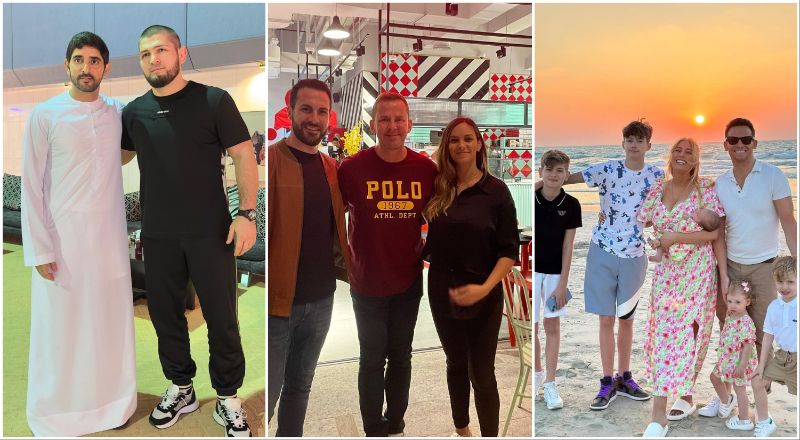 celebrities in dubai