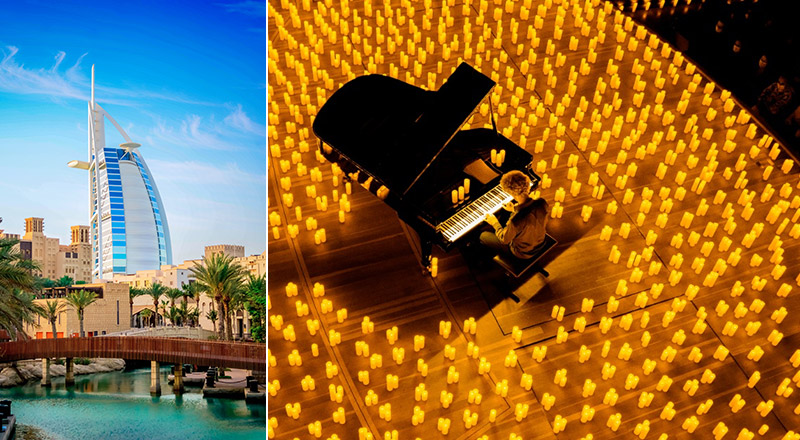 burj al arab candlelight