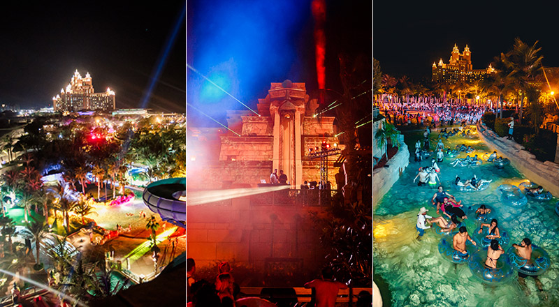 aquaventure dubai after dark