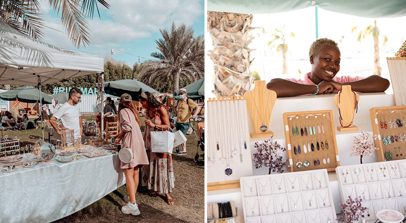 outdoor markets in Dubai