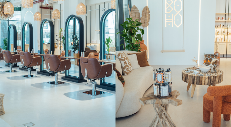 boho salon